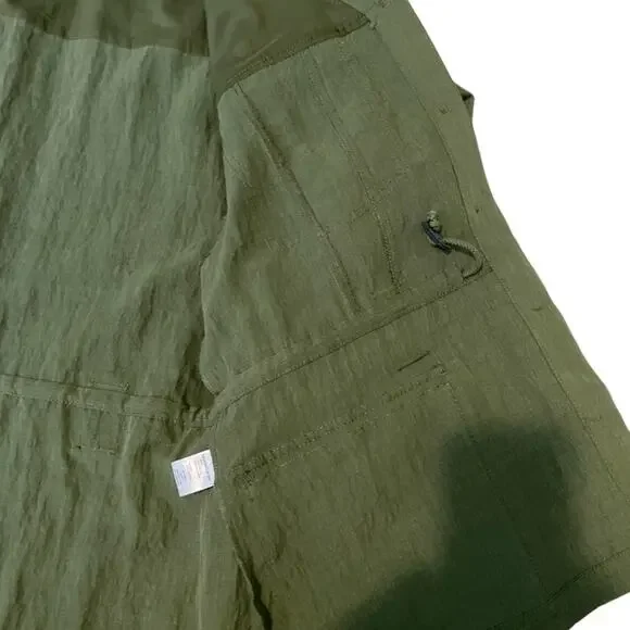 INTERMIX Utility jacket belted green size 14 - Picture 9 of 9